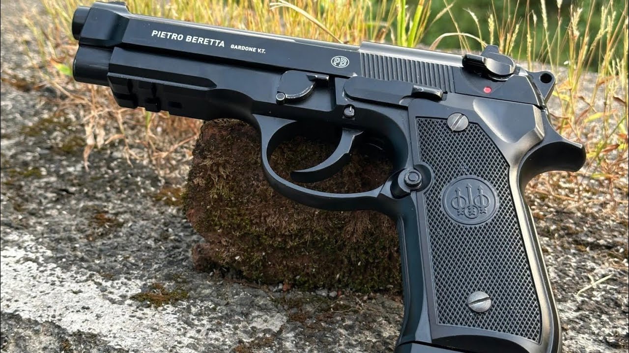 Umarex Beretta M92A1  CO2 .177cal, 4.5mm Full Metal BB Air Pistol  by Airsoft gun India 🇮🇳