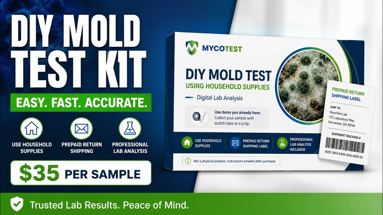 DIY Mold Testing Tutorial: Step-by-Step Guide Using Tape or Q-Tips