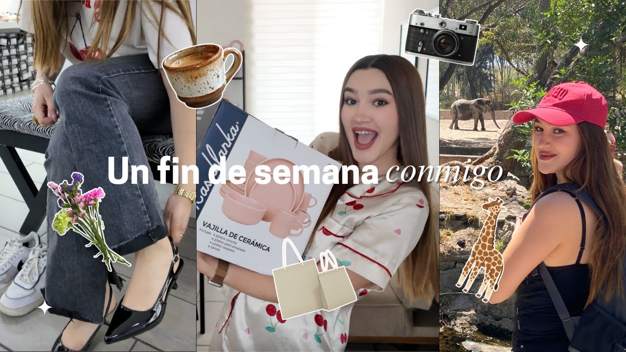 fin de semana | platos nuevos, compras, paseo