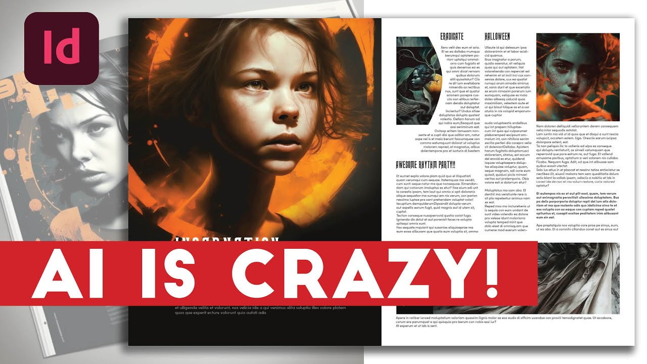 I RECREATED an AI's layout in InDesign