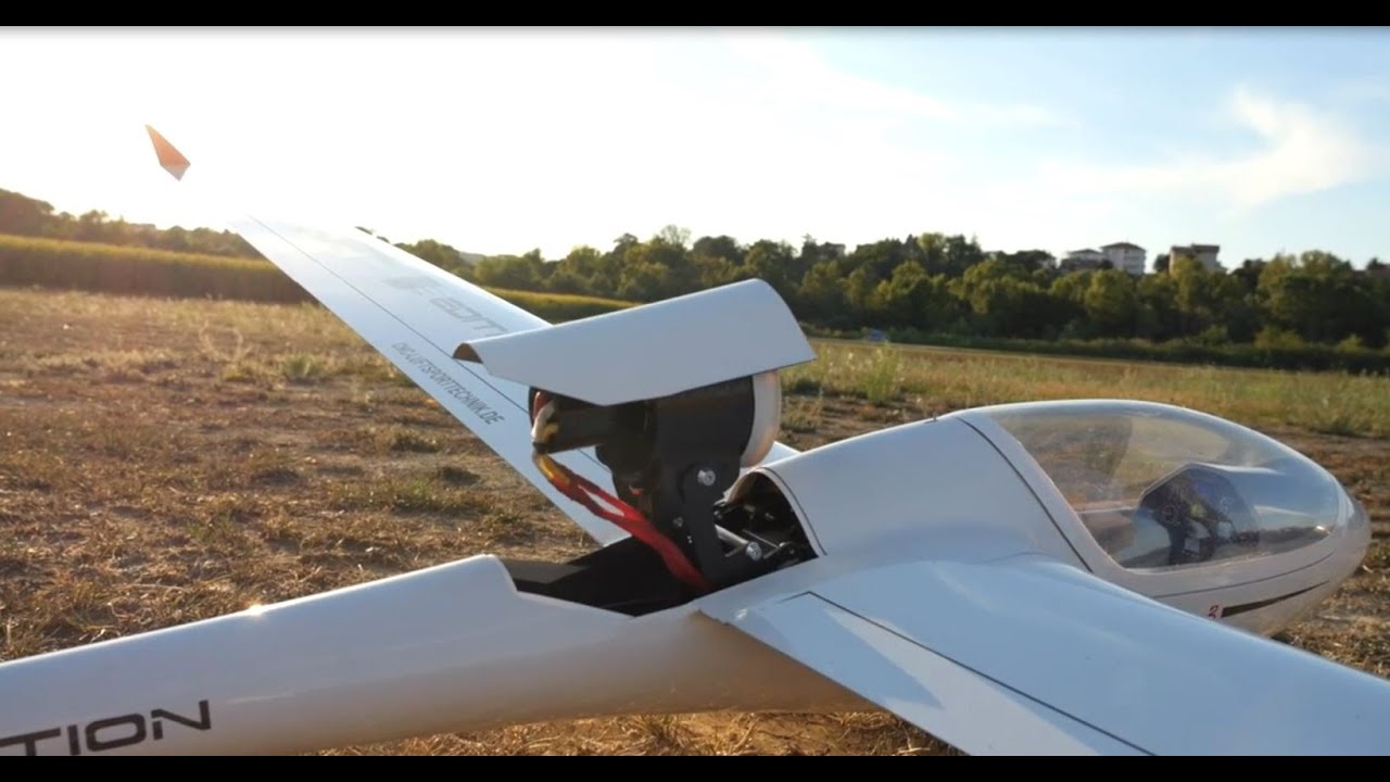Diana3 von Glider-IT  mit 80mm +Jet Klappimpeller an 6S 5000mAh