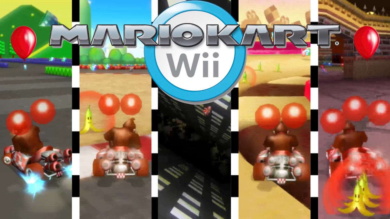 [Mario Kart Wii] Battle Mode | Ballon Battle Retro Stages