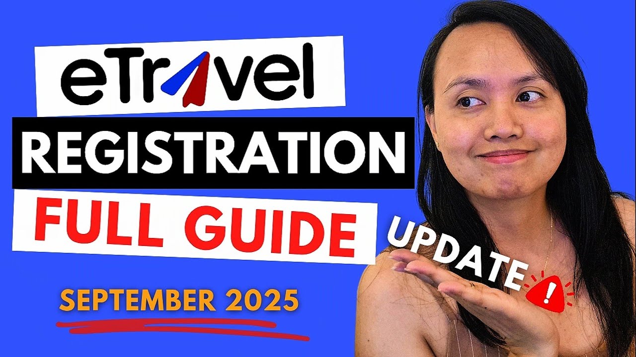 Kailangan pa ba mag register sa eTravel? - September 2025 Update!