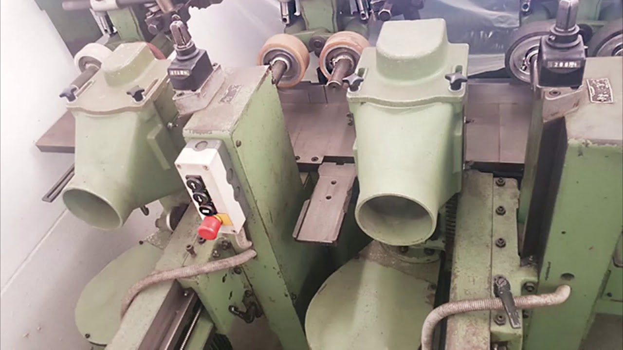 Moldurera  Weinig Hydromat 22 A 8 ejes
