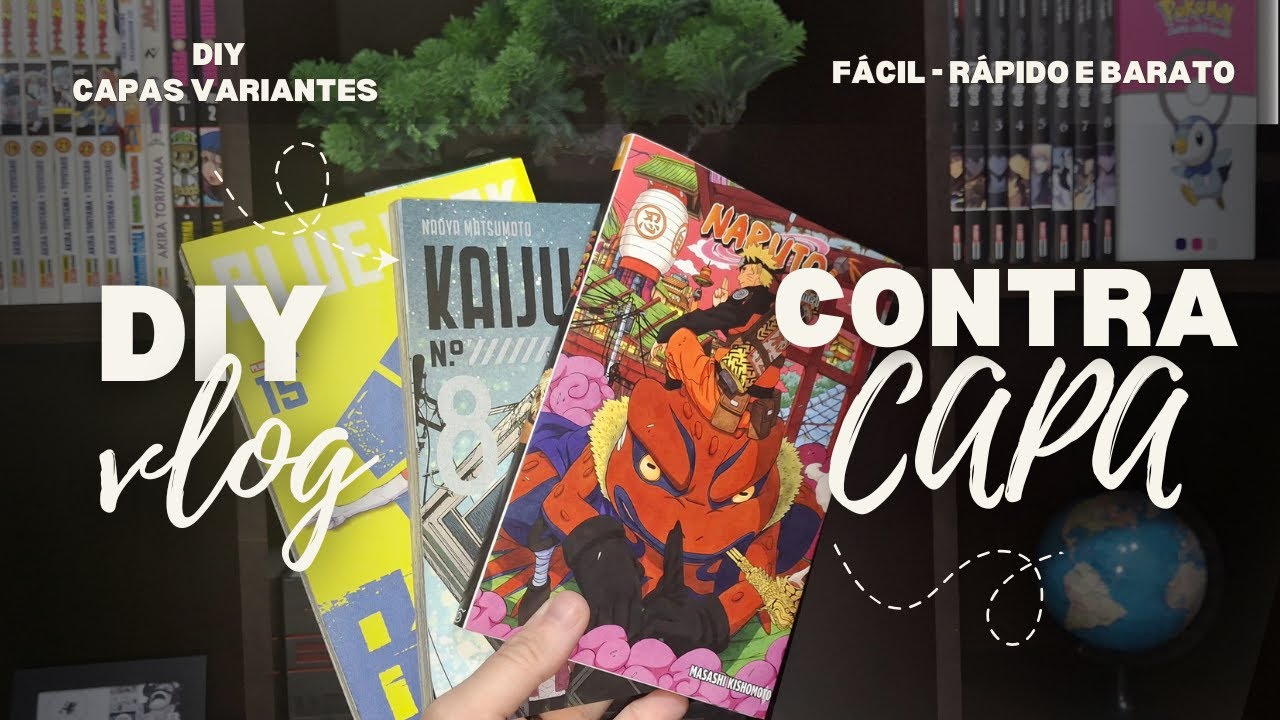 Deixe Seus Mangás PREMIUM! Tutorial FÁCIL de Contra Capas 🔥