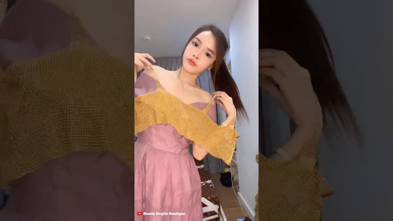 Clothes Try On Haul - Online Shopping Dress & Gown Premium Zara Brand MC