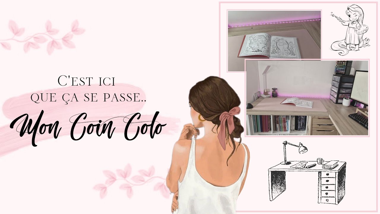 ⬩ Room tour - Mon coin colo ⬩