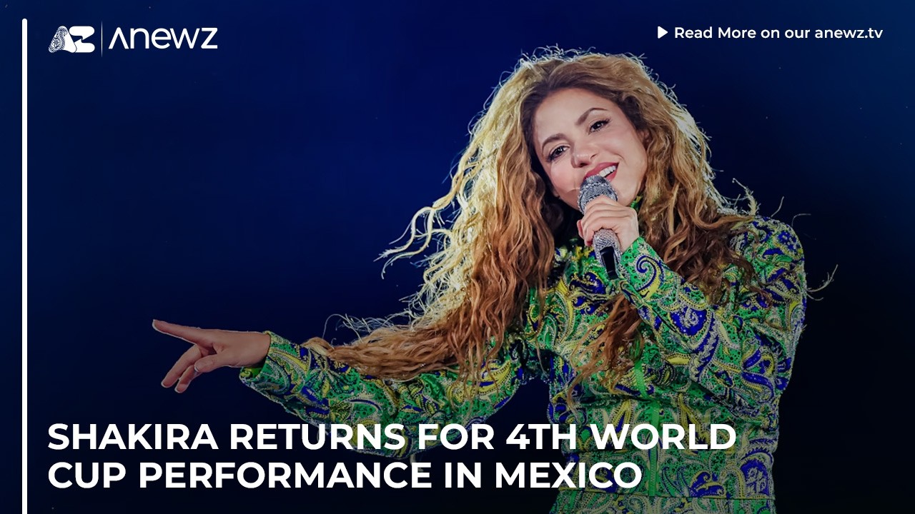 Shakira returns for 4th World Cup performance in Mexico