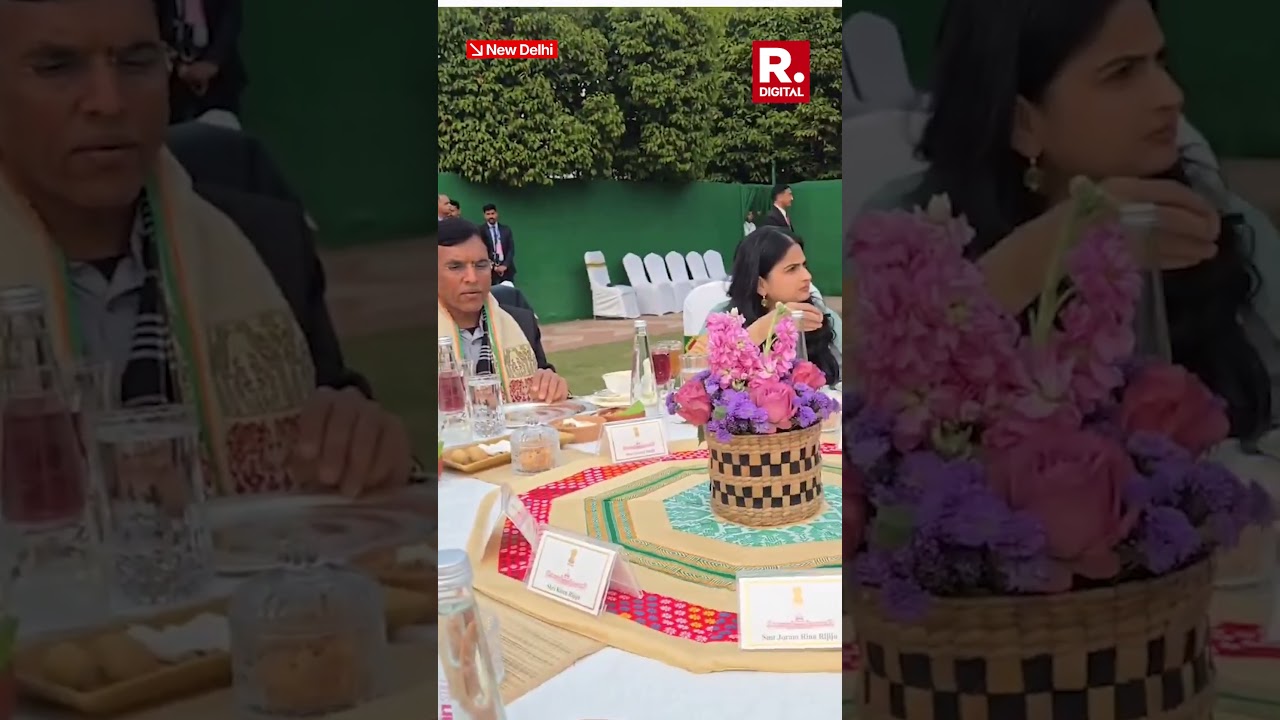Kiren Rijiju Shares Glimpse from At-Home Reception