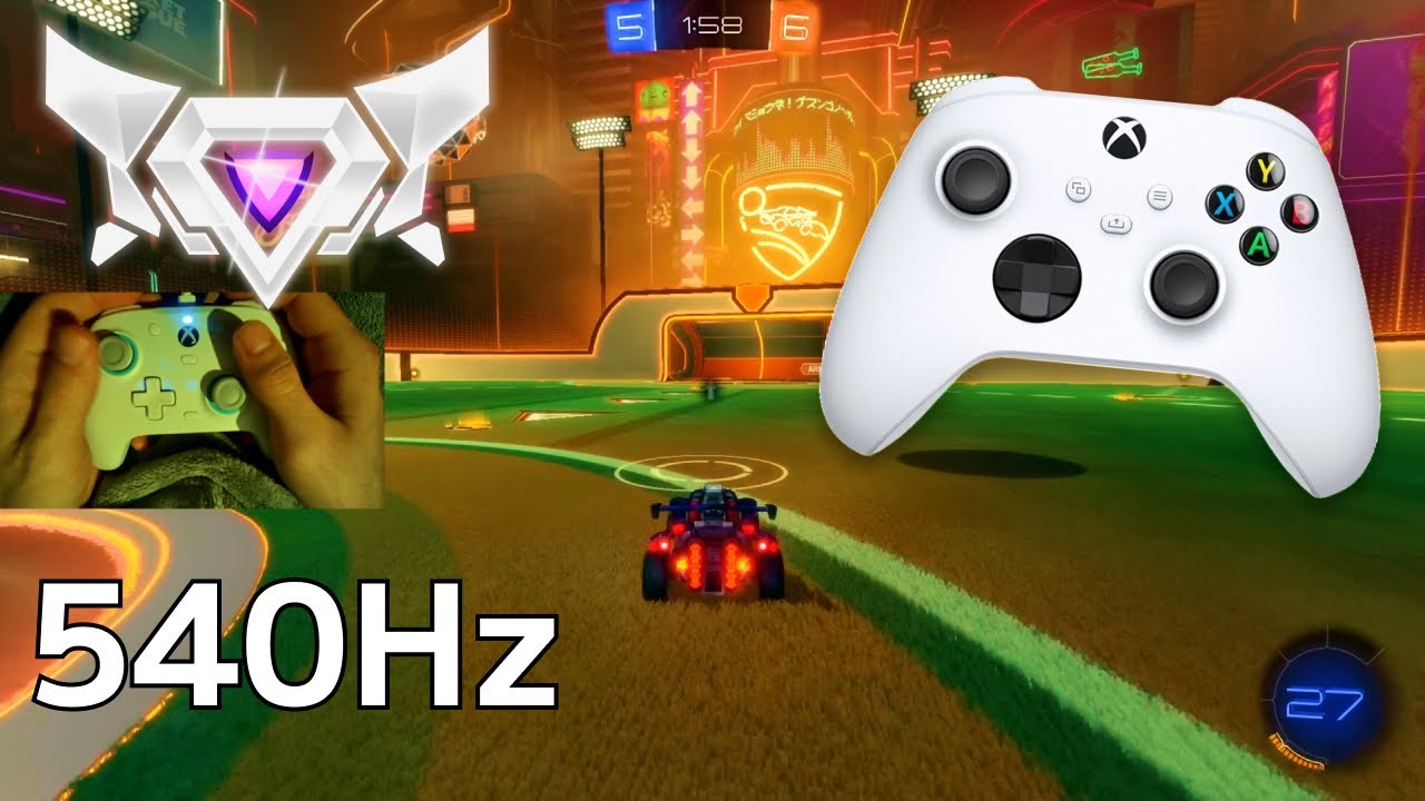XBOX Series S ASMR 😴 Rocket League Ranked 🏆 Satisfying 360 FPS 4K