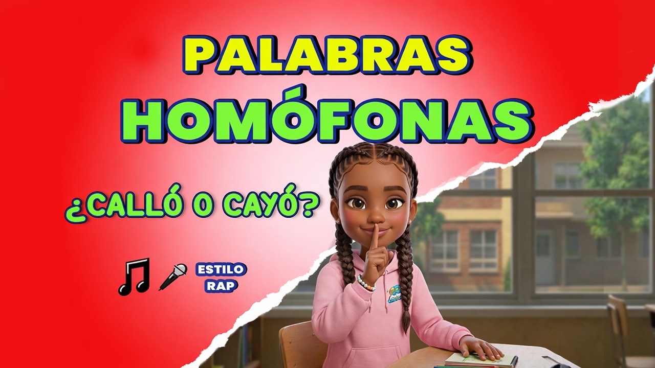 👉 CALLÓ o CAYÓ 🤫 | Aprende ortografía fácil (niños primaria)