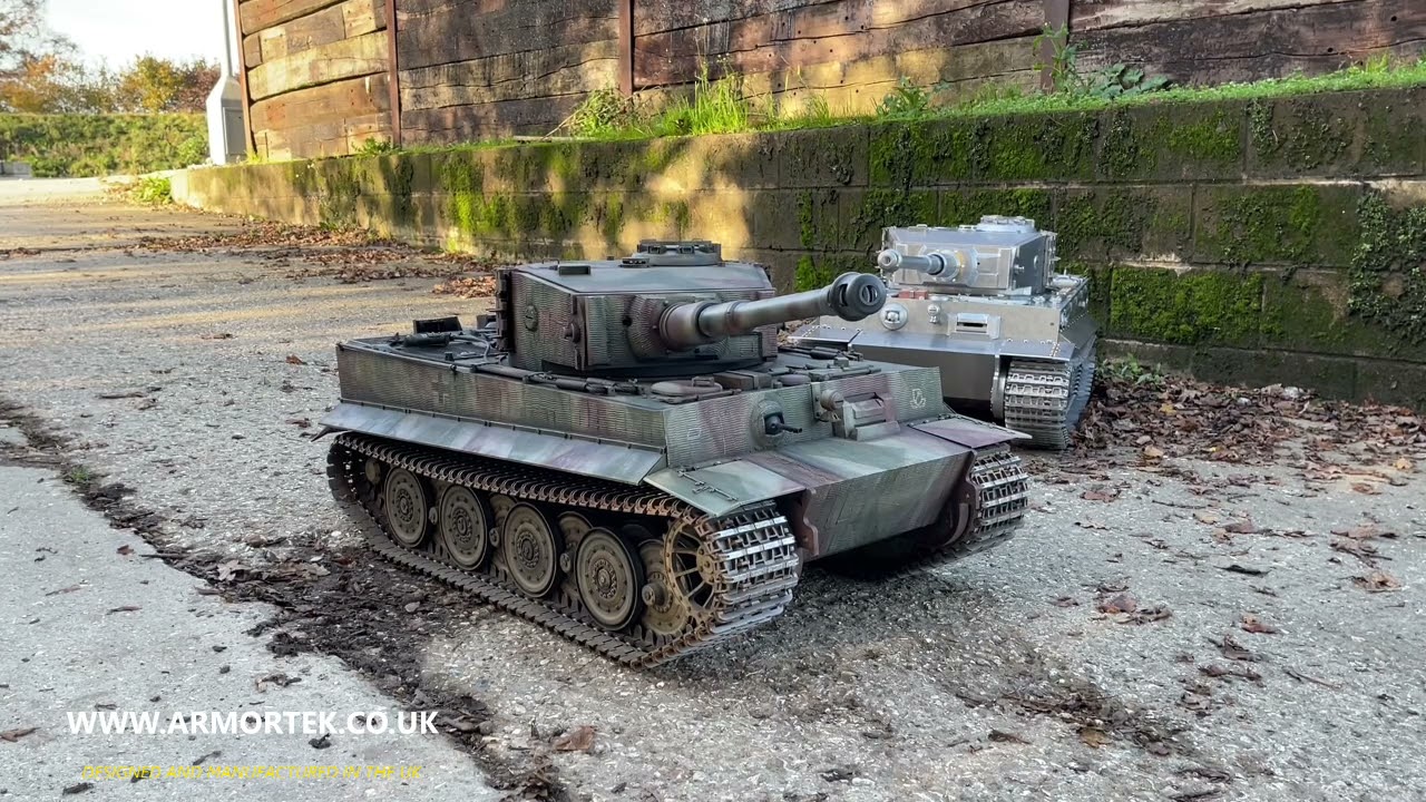 ARMORTEK 1:6 SCALE ALL METAL TIGER 1 TANKS