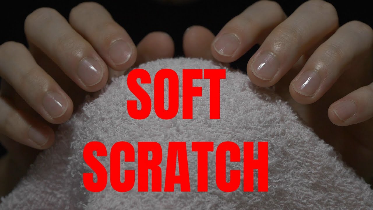 ASMR Fluffy Towel Scratching
