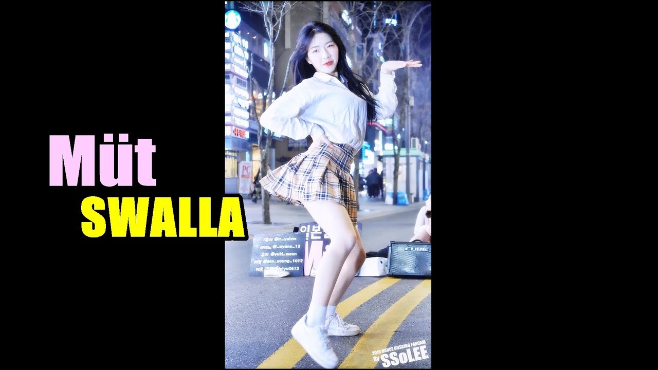 [4K] 무토 (서영, Müt) - Swalla (블랙핑크 리사) @ 190303 신촌 거리공연 직캠 By SSoLEE
