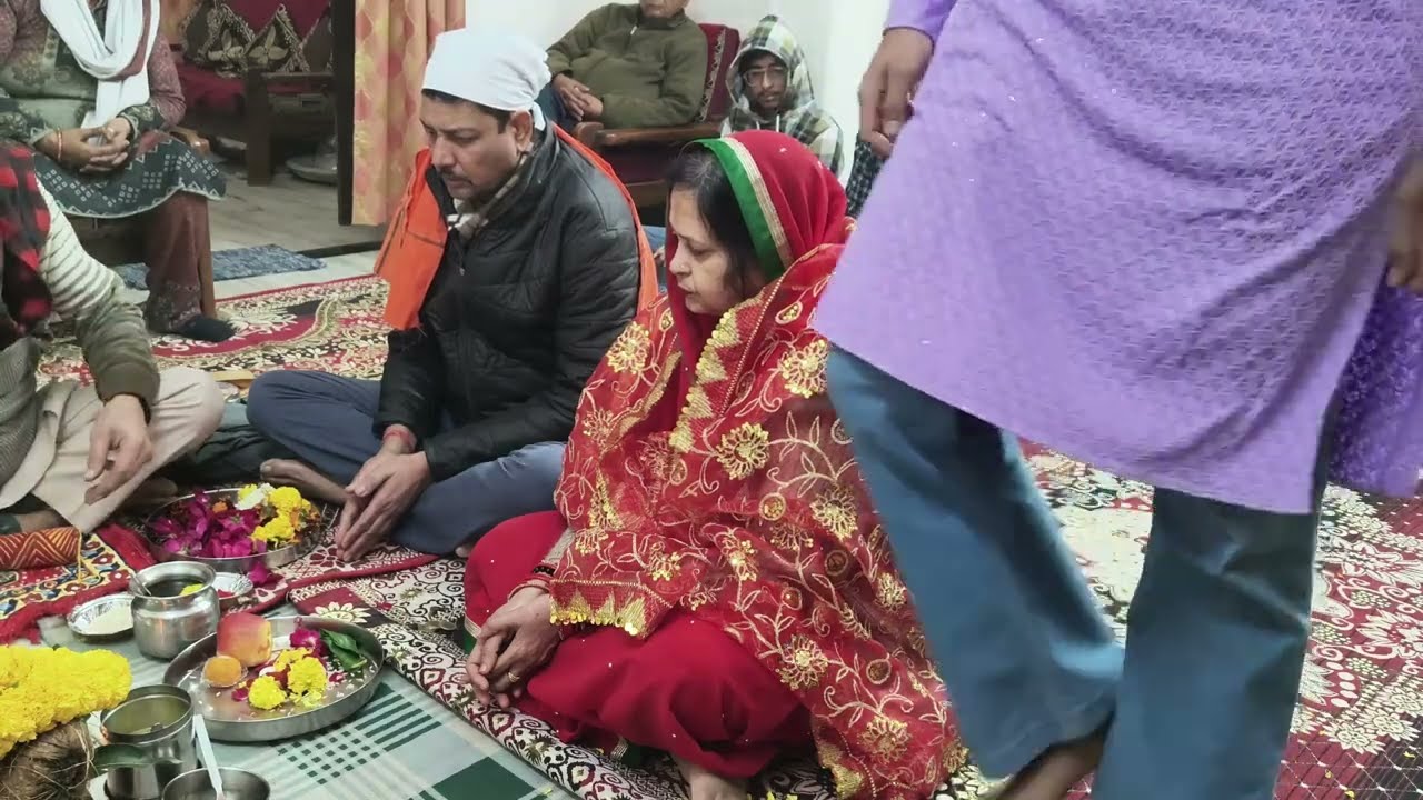 Finally ghar me pooja or hawan ho gaya naye saal pe
