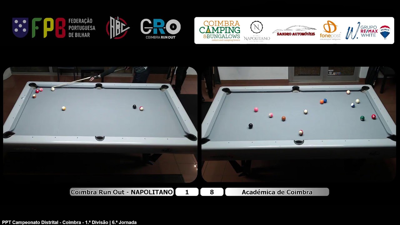PPT Campeonato Distrital - Coimbra - 1.ª Divisão | 6.ª Jornada