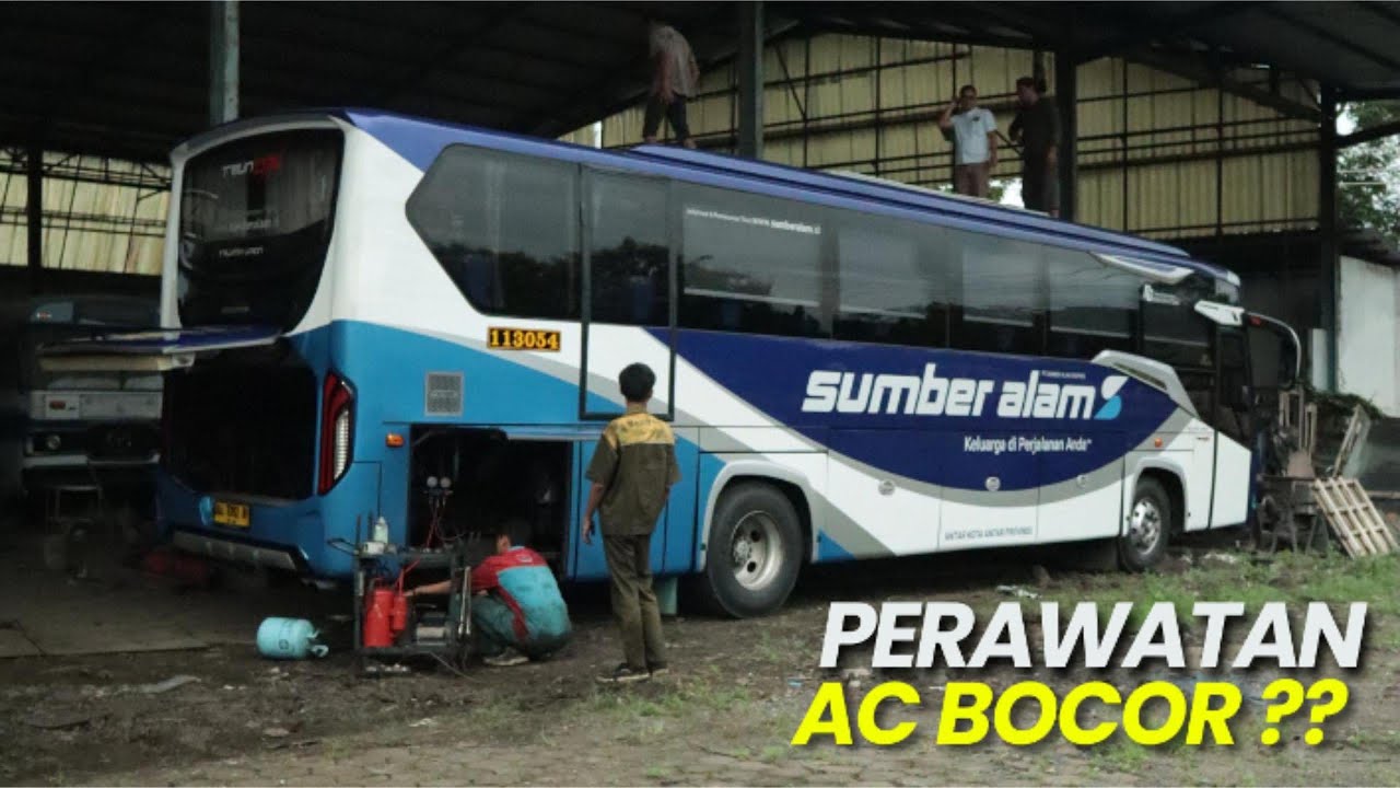 DI BALIK NYAMANNYA PERJALANAN: PERAWATAN AC BUS SUMBER ALAM!