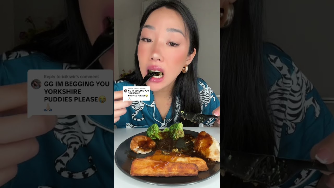 Sunday Roast mukbang ❤️
