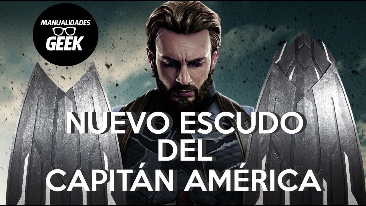 Como hacer el NUEVO ESCUDO DEL CAPITÁN AMÉRICA/DIY/TUTORIAL/Manualidad Avengers: Infinity War/MARVEL