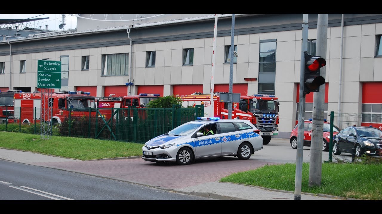 [HIT] Wyjazd alarmowy Kompanii Gaśniczej OSP nr 2 Śląskiej Brygady Odwodowej