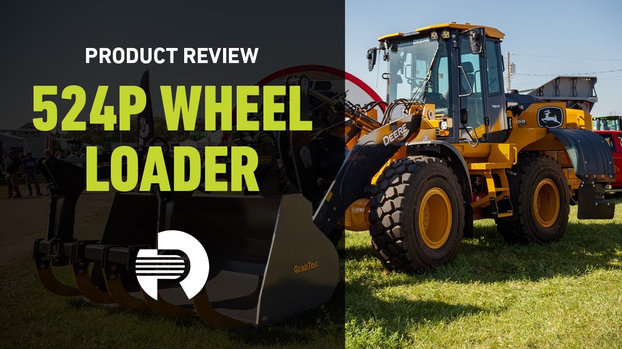 John Deere 524 P-Tier Wheel Loader | Features & Specs
