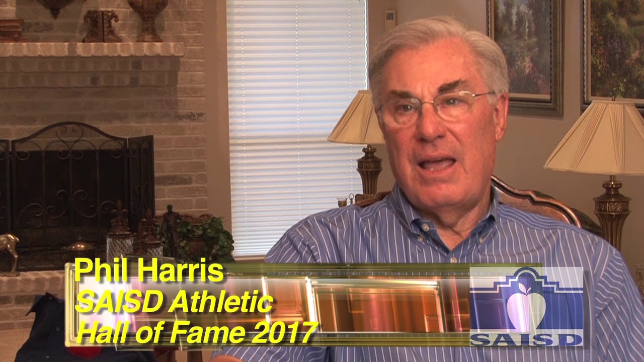 Phil Harris, Jefferson HS and San Antonio ISD Athletic Hall of Fame Honoree