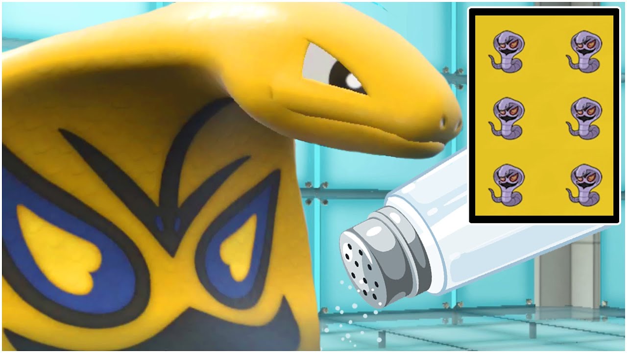 КОМАНДА ARBOK! Набор приёмов Shiny Arbok Rage Quit! Битва покемонов Scarlet и Violet WiFi