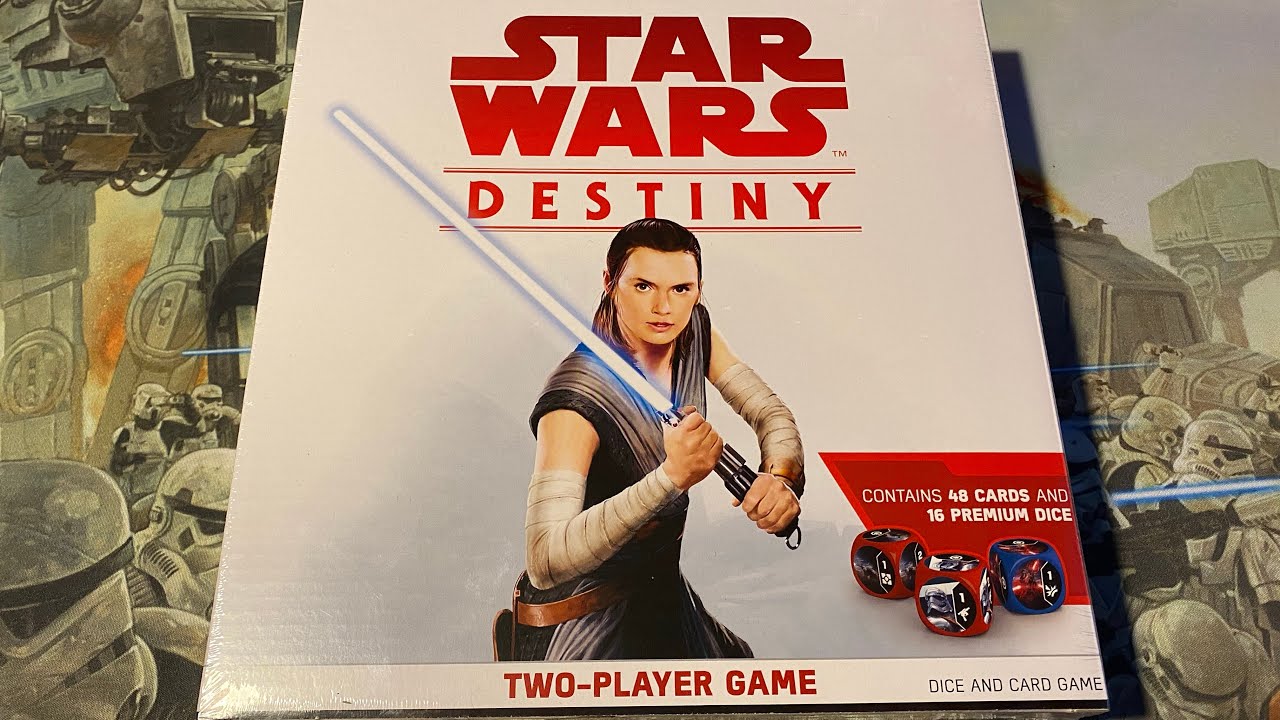 Star Wars Destiny Two player game box!