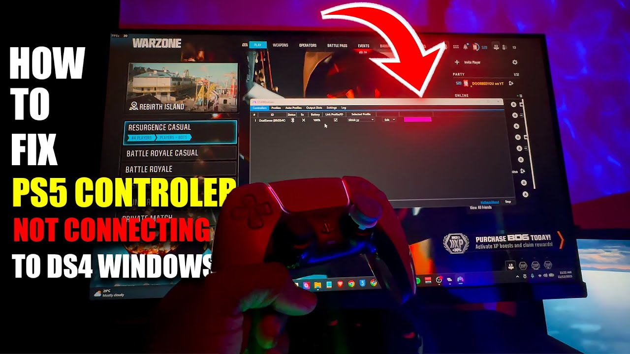 Контроллер PS5 не подключается к DS4 Windows? ИСПРАВЛЕНО + Руководство по настройке YY!