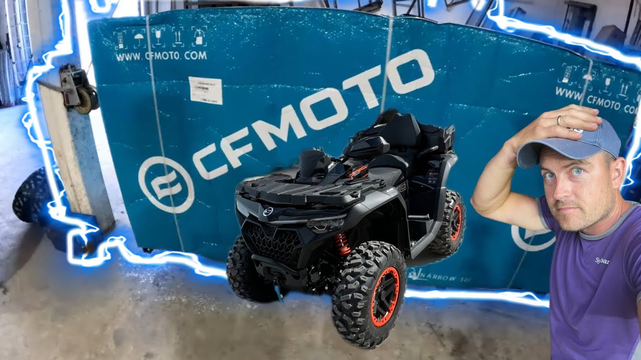 Unboxinam Cf1000 G3 modelį #atv #cfmoto