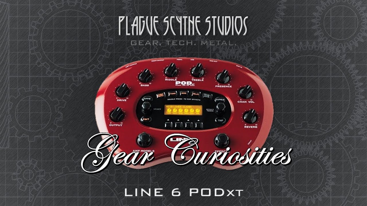 Gear Curiosities: Line 6 PODxt - The Bean Evolves!