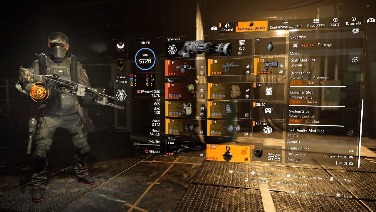 Catharsis Armor Regen Pestilence Build | Tom Clancy's The Division 2