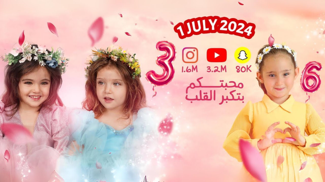 عيد ميلاد ماريا وكتاليا | اكبر تجمع يوتيوبرز 😍