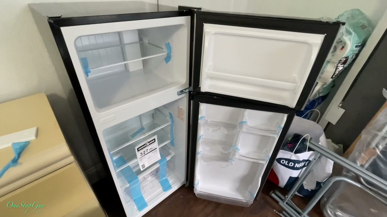 QUICK UNBOXING FRIGIDAIRE 4.5 CU FT MINI FRIDGE