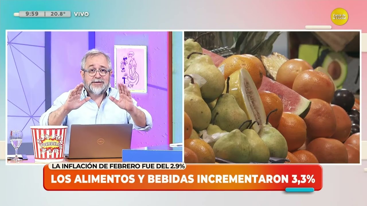 Inflación: los alimentos y bebidas incremetaron 3,3% │LPELDM│ 13-03-26
