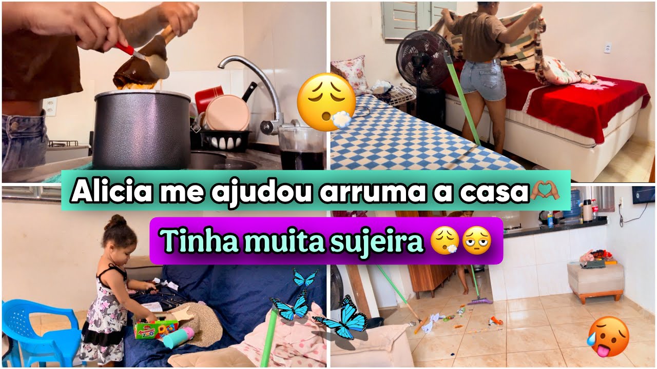 ✨ LIMPEZA PESADA! Minha Filha Me Ajudou e Foi Uma LOUCURA 😳🧹