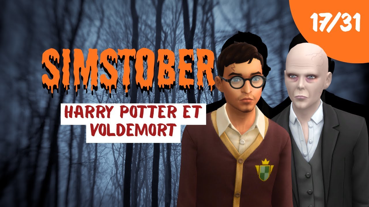 Harry Potter et Voldemort dans les Sims 4 | SIMSTOBER 🎃