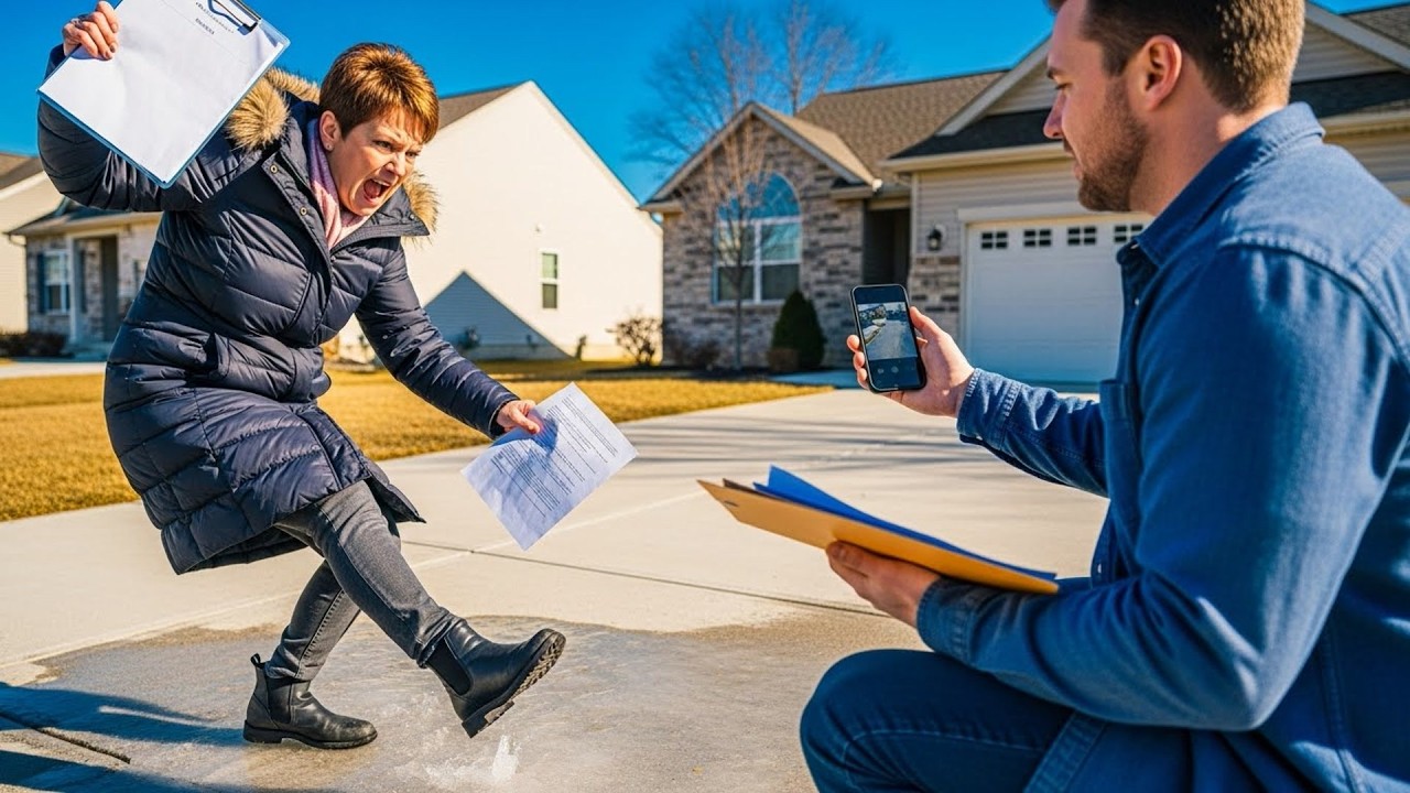 HOA Banned My Driveway Heating System, Then Slipped On Their Own Ice When Coming To Fine Me Again