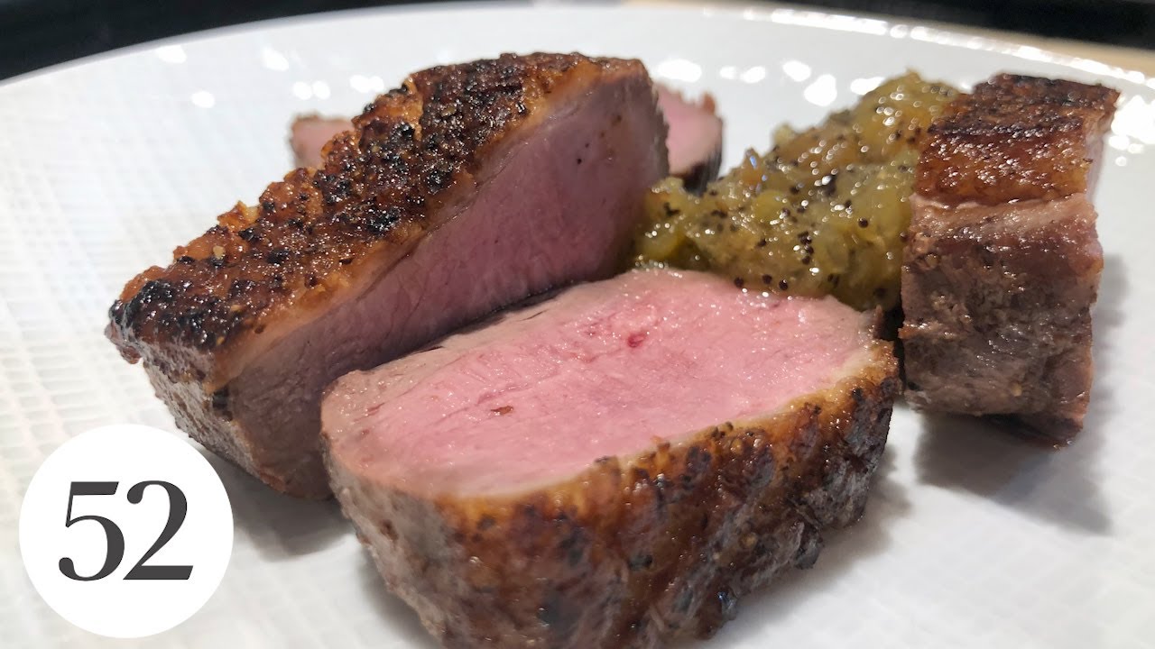Seared Duck Breast with Chef Douglass Williams | At Home With Us