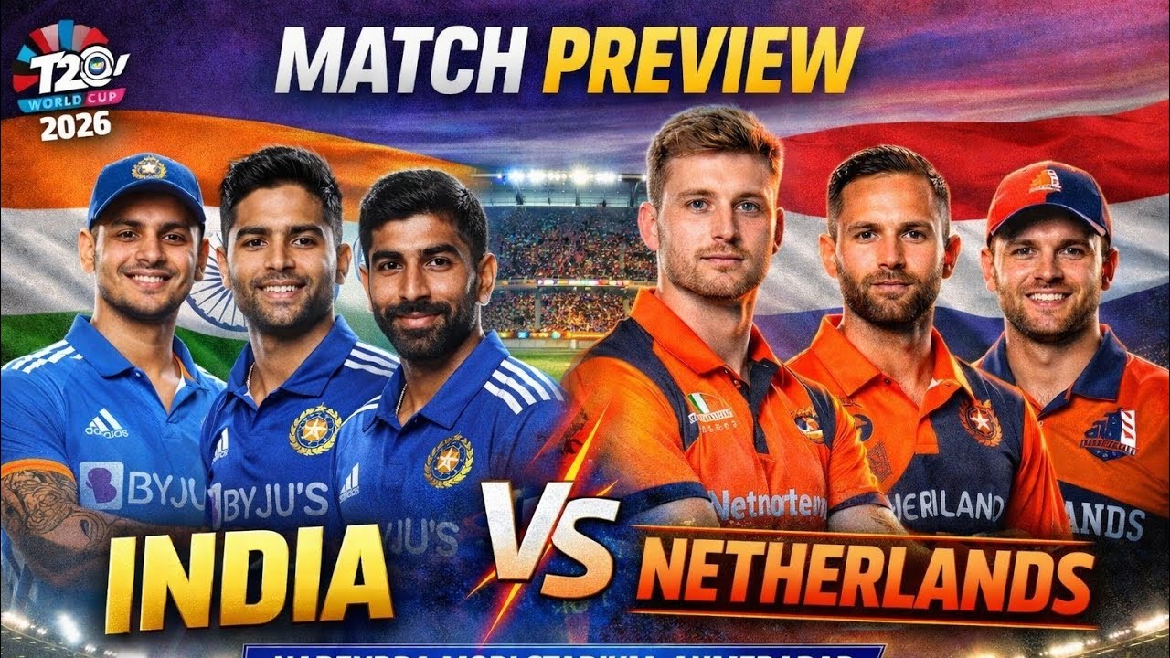 India VS Netherlands T20 match preview
