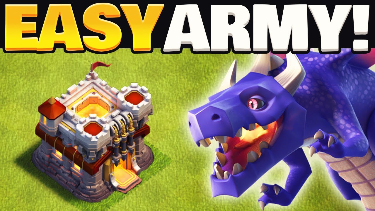 Easy TH11 Zap Dragon Attack Strategy Explained (Clash of Clans)