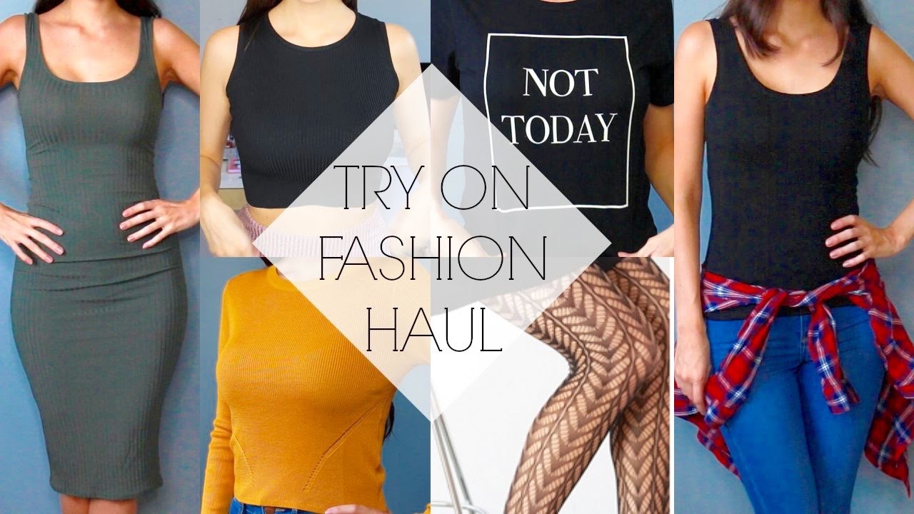 Fall Fashion Try On Haul 2015 - H&M, Forever 21, Fashion Nova, Dynamite,