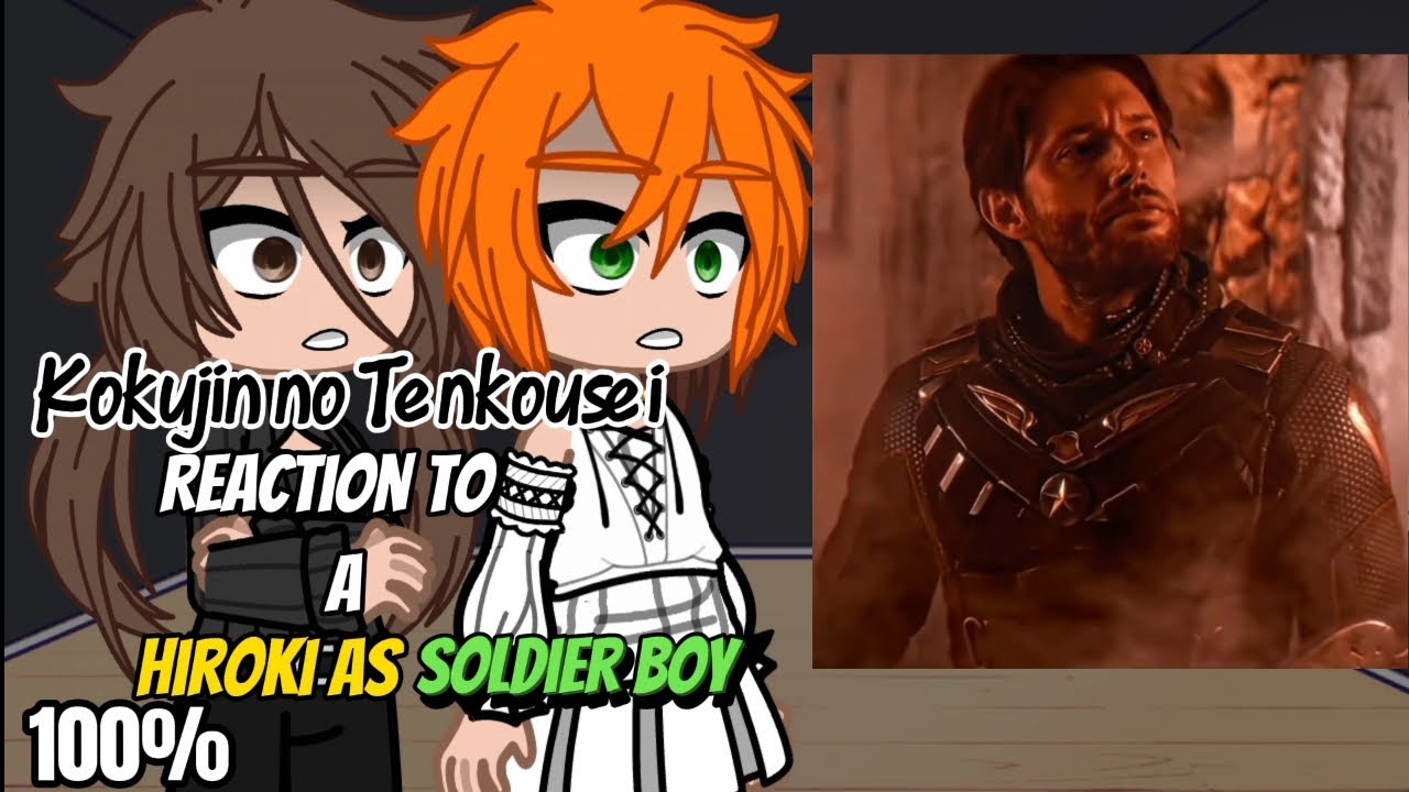 Kokujin no Tenkousei Reaction To a Hiroki as Soldier boy 🎖️👊🏻[🇺🇲🇧🇷🇲🇽]//Gacha Nebula//