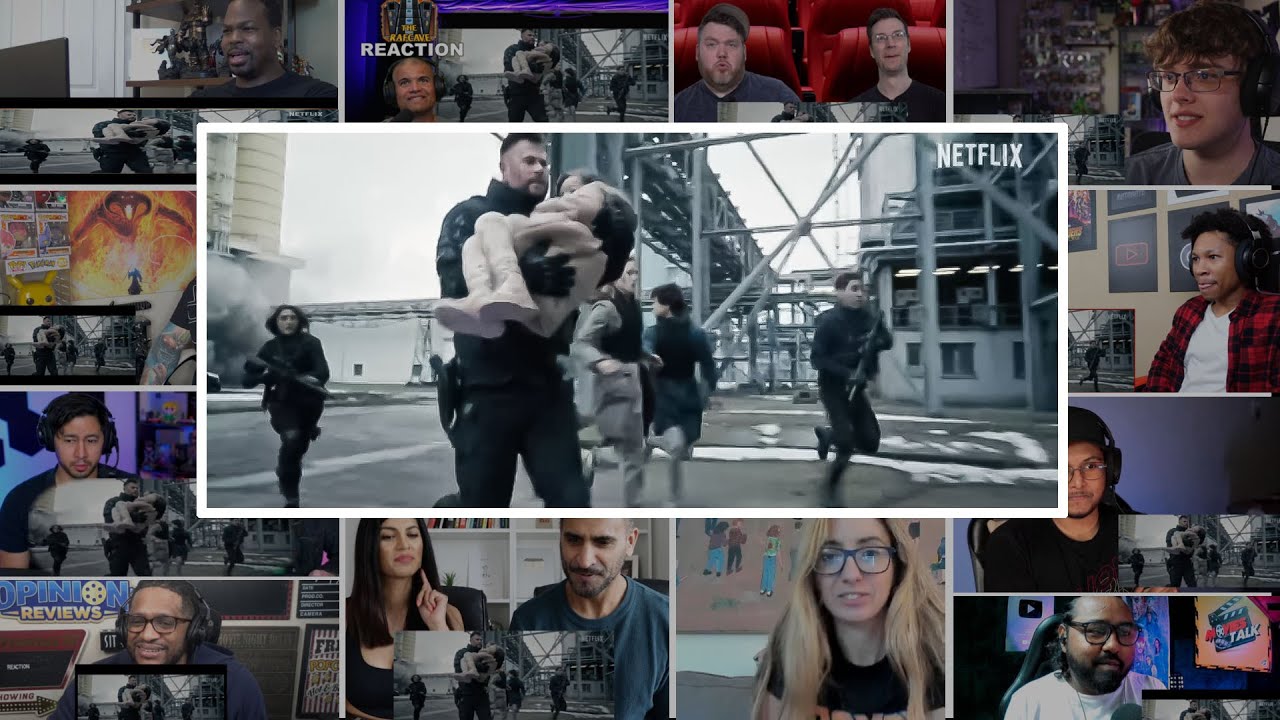 Extraction 2 Official Trailer Reaction Mashup | Reaction Mashup | Mashup | Chris Hemsworth