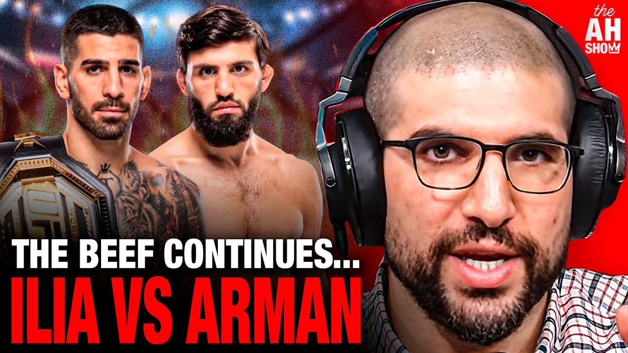Ilia Topuria & Arman Tsarukyan Trade Shots; Will They Ever Fight? Ariel Helwani Breakdown