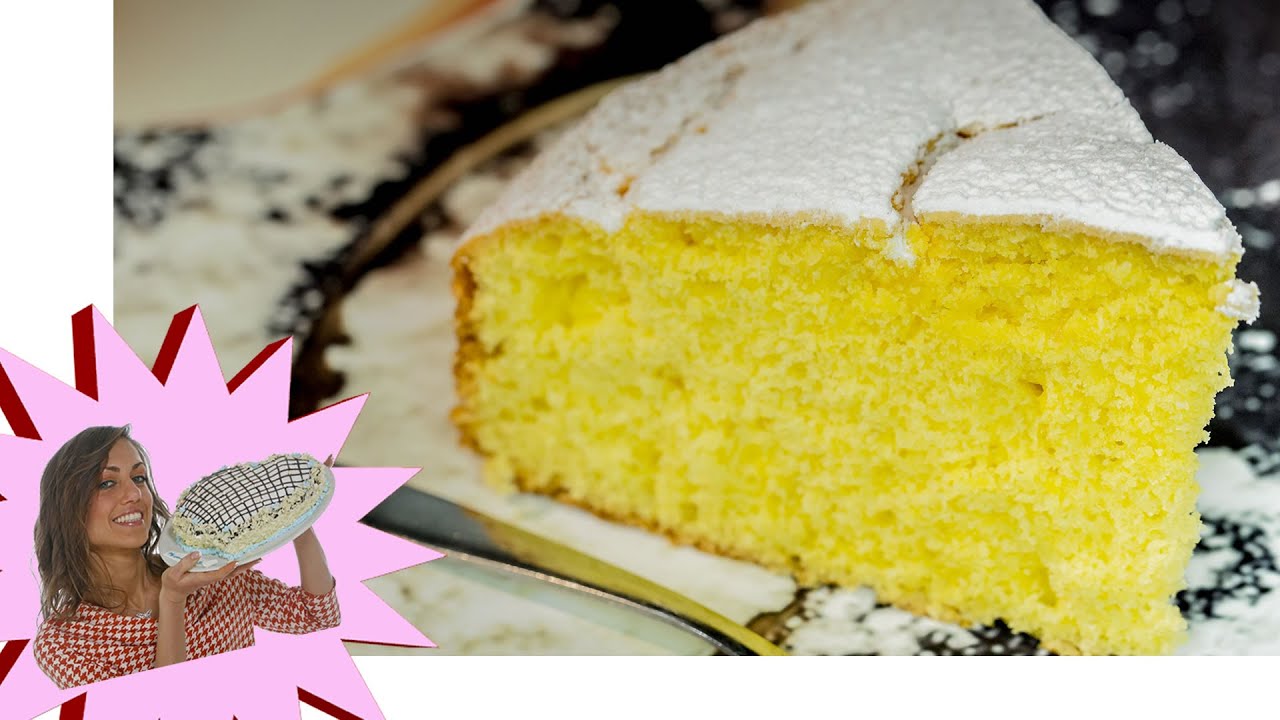 Torta Paradiso - Ricetta Leggera allo Yogurt