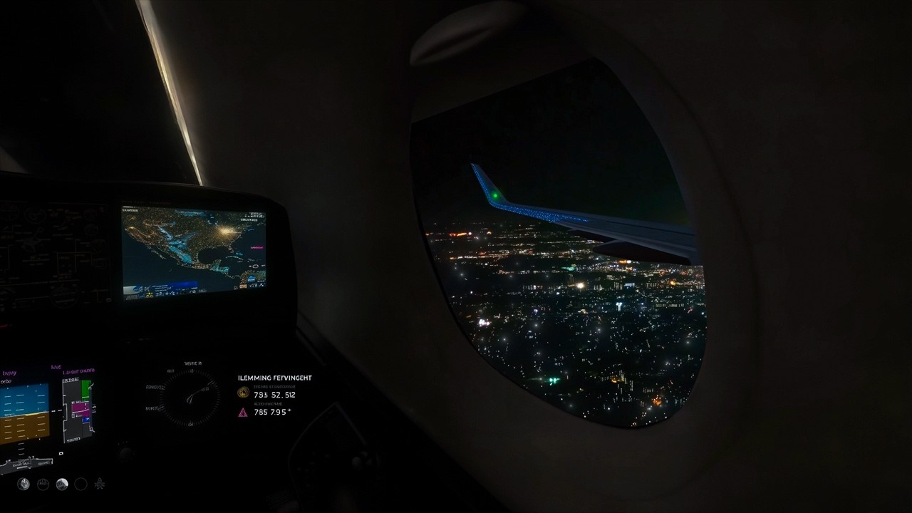 No Ads 🔴 Airplane White Noise ✈️ | Soothing Jet Engine Sounds for Insomnia, Stress Relief & Relax