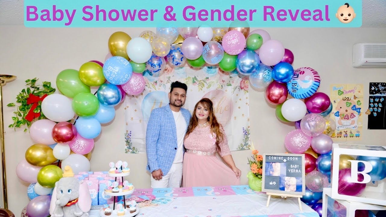 Unlimited fun filled Baby Shower & Gender Reveal Party in Canada 👶🏻🎊