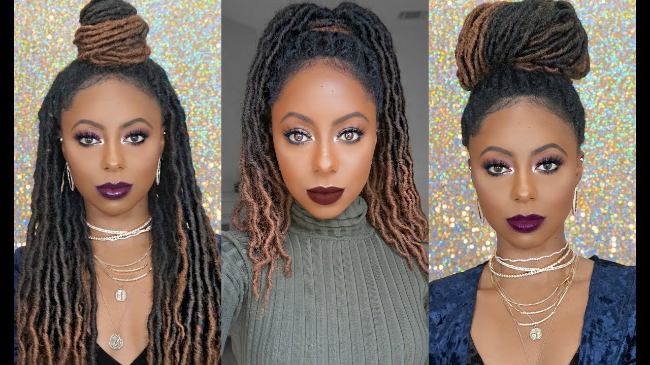 HOW TO: Crochet FAUX LOCS! NO CORNROWS! FREE PARTING! NATURAL LOOKING LOCS! | Jessica Pettway