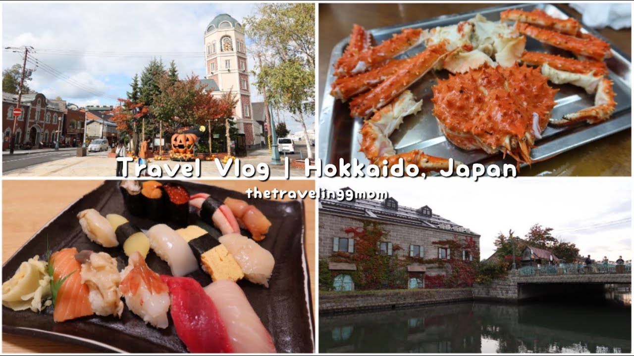 [VLOG] Hokkaido Honeymoon III | Autumn 2022 | Otaru | Sight seeing, Shopping, Snow Crab, King Crab